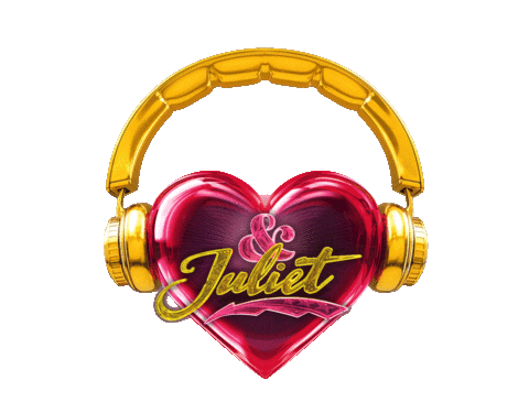 Headphones Juliet Sticker by AKA NYC