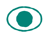 Look See Sticker by Gregory Darroll