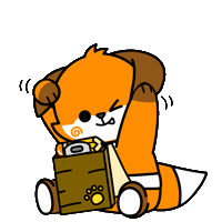 Cutefox Sticker by Artably 