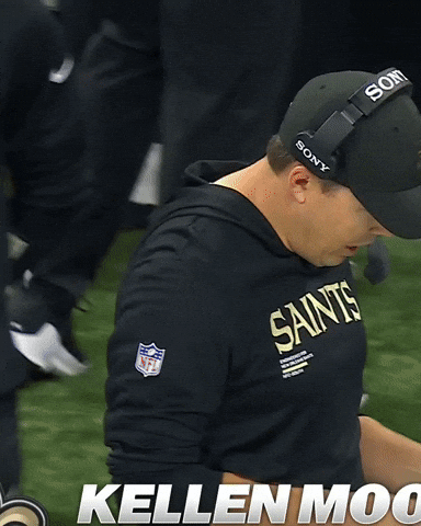 Football Pacing GIF by New Orleans Saints