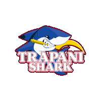TrapaniShark basketball basket pallacanestro trapani Sticker