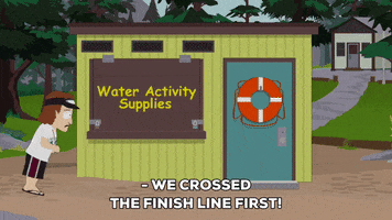 forest running GIF by South Park 