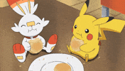 Snack Time Eating GIF by Pokémon
