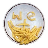 Hungry Food Sticker