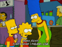 angry bart simpson GIF