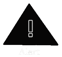Alarm Warning Sticker