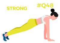 Q48 Sticker by Strong Academia
