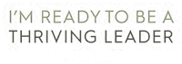 Leader Thriving Sticker by The Thrivers Team