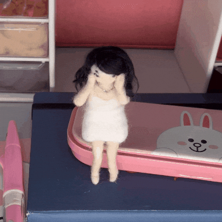 Nervous Stop Motion GIF
