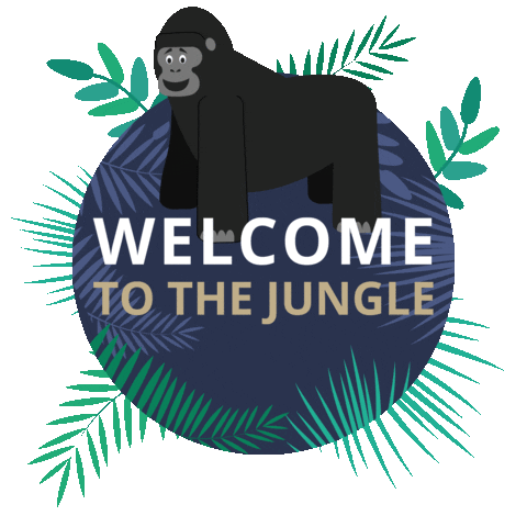 Jungle Sticker by Envio Group Crew