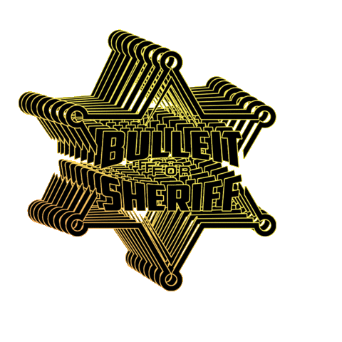 BulleitforSheriff giphygifmaker bulleitforsheriff bulleit 4 sheriff bulleit for sheriff Sticker