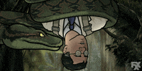 danger island kiss GIF by Archer
