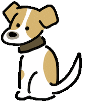 Dog Miro Sticker