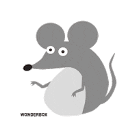 ねずみ Sticker by wonderlab