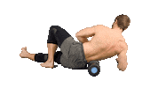 Back Pain Foam Roller Sticker by docjenfit