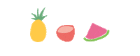 Fruit Watermelon Sticker by Kopari Beauty