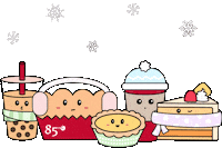 Winter Comida Sticker by 85°C Bakery Cafe