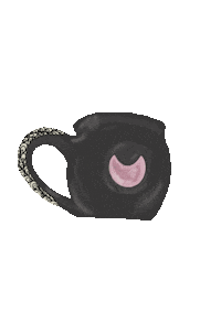 Mialvjs crystal sara noglik saranoglik crystal mug Sticker