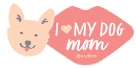 Mothers Day Dog Mom Sticker by Wüfers
