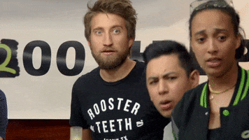 Scared Rooster Teeth GIF by Achievement Hunter