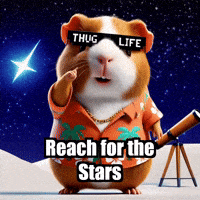 Space Stars GIF by Guinea Gambino