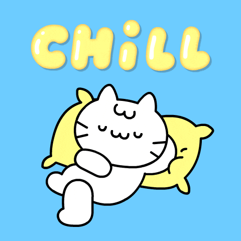 Cat Chilling GIF by Mikitti