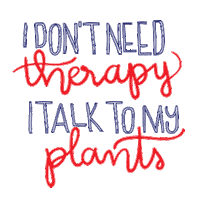 Fun Plant Sticker by Isabel Serna