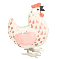 Sao Joao Chicken Sticker by Math