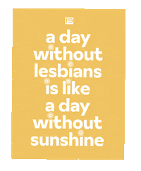 re-inc pride sunshine lesbian pride month Sticker