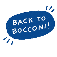 Universitã  Sticker by Bocconi University