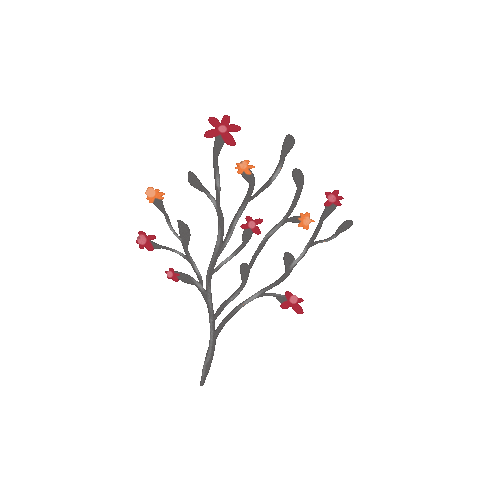 BuildBuilt giphyupload flowers plants leaves Sticker