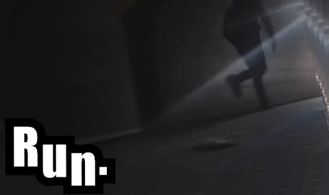 xairai run running scared giphycreatortest GIF