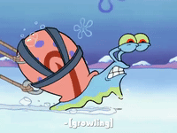 season 8 frozen face-off GIF by SpongeBob SquarePants