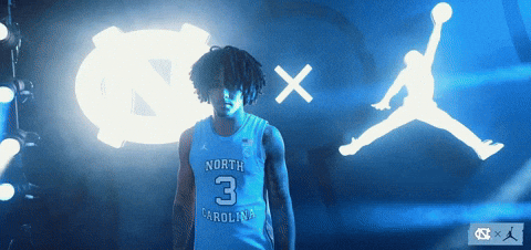 University Of North Carolina Basketball GIF by UNC Tar Heels