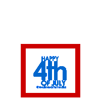 independence day animation Sticker by motionartsmedia