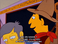 Season 2 Mr Bergstrom GIF by The Simpsons