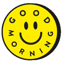 Happy Good Morning Sticker by Papier and Co.