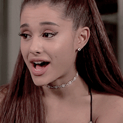 ariana grande interview GIF