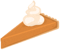 Hungry Pumpkin Pie Sticker