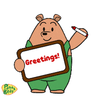 Greetings Hello Sticker