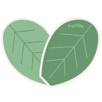 PuntAla green leaf leaves natura Sticker