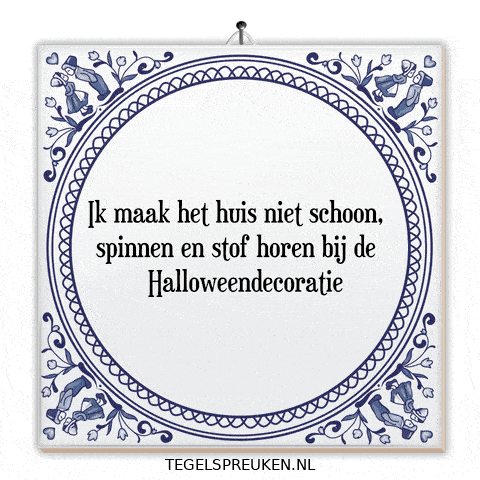 Halloween Humor GIF by Tegelspreuken.nl