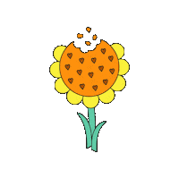 maevechocolate flower thank you chocolate cookie Sticker