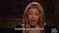 Anything Less Is Failure