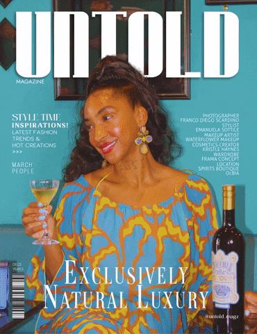 The7thMagazine giphygifmaker makeup natural waterflower GIF
