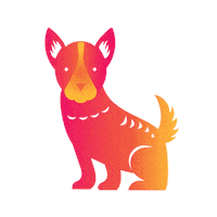 Dog Zodiac Sticker by diamondnplatinum