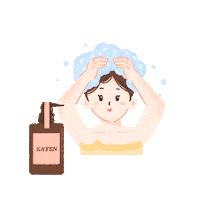 17beautyhouse salon shampoo me time pamper Sticker