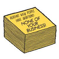 Reproductive Rights Healthcare Sticker by INTO ACTION