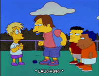 Season 3 Laughing GIF by The Simpsons