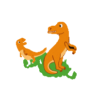 T-Rex Adventure Sticker by BiMA kids